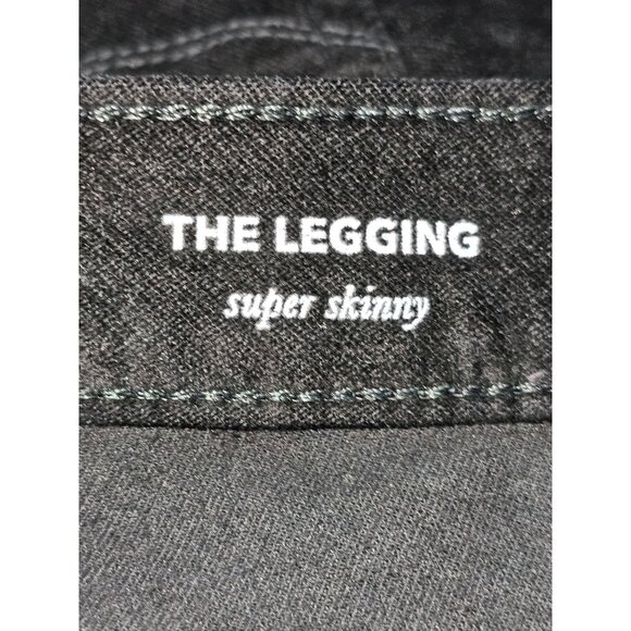 Adriano Goldschmied Green The Legging Super Skinny Velvet Pants Sz 27R 0984 - Picture 9 of 15